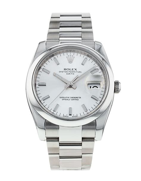 rolex oyster perpetual date 115200